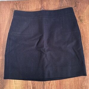 JCREW | Navy mini skirt wool